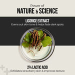 Buy Dr. Sheths’ Licorice & Lactic Acid Body Wash For rough, bumpy & strawberry skin | Exfoliates & evens skin tone | Sulphate Free | Gentle Exfoliating Shower Gel | Removes Tan & Dead Skin | Hydrates & Moisturizes |Refreshing Fragrance| 250 ml - Purplle