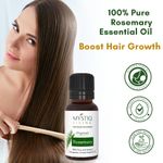 Buy Mystiq Living Rosemary Water Essential Oil Combo, Rosemary Water Spray 100 ml, Rosemary Essential Oil for Hair Growth -15 ml, Hair Fall Control Rosemary Water (Combo of 2) - Purplle