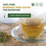 Buy Mystiq Living Rosemary Dry Leaves & Rosemary Essential Oil for Hair Growth & Hair Fall Control Organic Dried Rosemary Leaves for Food, Tea and Hair - 70 gm, Rosemary Oil for Hair -15 ml (Combo of 2) - Purplle