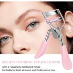 Buy Rhe Cosmetics Professional Eyelash Curler For Turning Headup Girl - Baby Pink (10 gm) - Purplle