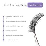 Buy Rhe Cosmetics Mesmerizinglash 3D Natural And False Eyelash (30 gm) - Purplle