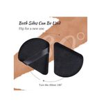 Buy Rhe Cosmetics Mini Triangle Pizza Powder Puff & Makeup Blender Sponge - Black (10 gm) - Purplle