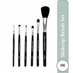 Buy Rhe Cosmetics Premium Brush Set For Face & Eye Makeup - Pack Of 06 Pcs (50 gm) - Purplle