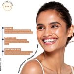 Buy Reform Your Skin Matte Lightweight Sunscreen - Spf 50, Pa+++, No White-Cast, Transparent, With Niacinamide(1%), Hyaluronic Acid(1%),Vitamin C, E, Blue Light Protection | For All Skin Types | Water & Sweat Resistant Sunscreen (50 ml) - Purplle