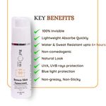 Buy Reform Your Skin: Brown Skin Matte Invisible Lightweight Sunscreen Spf 50, Pa+++, No White-Cast, Transparent With Niacinamide(1%), Hyaluronic Acid(1%),Vitamin C, E, Blue Light Protection | For All Skin Types | Water & Sweat Resistant(30 ml) - Purplle