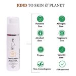 Buy Reform Your Skin: Brown Skin Matte Invisible Lightweight Sunscreen Spf 50, Pa+++, No White-Cast, Transparent With Niacinamide(1%), Hyaluronic Acid(1%),Vitamin C, E, Blue Light Protection | For All Skin Types | Water & Sweat Resistant(30 ml) - Purplle