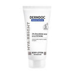 Buy DERMDOC Hya-Bright Body Lotion (180 ml) | With Glutathione, Hyaluronic Acid, Peptides & Niacinamide | Deep Moisturization | Evens Skin Tone | Non-Greasy | For Normal, Dry & Combination Skin - Purplle