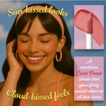 Buy FACES CANADA Cloud Love Liquid Blush - Heart Strings 01, 5 ml | Sun-Kissed Peachy Look | Long Lasting | Blends Easily | Blurred Matte Effect | Lightweight | Natural Tint | Cushion Applicator | Niacinamide Infused - Purplle