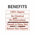 Buy TQS 100% Natural & Organic Shikakai Powder 100 gm - Purplle