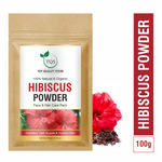 Buy TQS 100% Natural & Organic Hibiscus Powder- 100 gm - Purplle