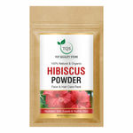 Buy TQS 100% Natural & Organic Hibiscus Powder- 100 gm - Purplle