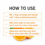 Buy TQS 100% Natural & Pure Orange Peel Powder -100 gm - Purplle
