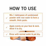 Buy TQS 100% Natural & Pure Sandalwood Powder -100 gm - Purplle