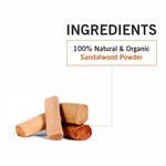 Buy TQS 100% Natural & Pure Sandalwood Powder -100 gm - Purplle