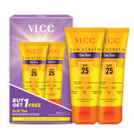 Buy VLCC Anti Tan Sun Screen Lotion SPF 25 with Lemon Sun Defense (150 ml) Buy 1 Get 1 Free - Purplle