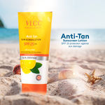 Buy VLCC Anti Tan Sun Screen Lotion SPF 25 with Lemon Sun Defense (150 ml) Buy 1 Get 1 Free - Purplle
