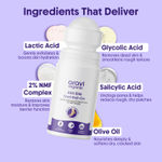 Buy Aravi Organic AHA BHA Foot Roll-On | 5% Lactic Acid, 2% Glycolic Acid, 2% NMF Complex | Prevents Cracked Heels, Sweat & Pigmentation | All Skin Types | 50 ml - Purplle
