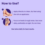 Buy Aravi Organic AHA BHA Foot Cream For Repair Cracked Heels| All Skin Types | Urea & Petroleum Free | 50 ml - Purplle