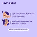 Buy Aravi Organic AHA BHA Foot Roll-On | 5% Lactic Acid, 2% Glycolic Acid, 2% NMF Complex | Prevents Cracked Heels, Sweat & Pigmentation | All Skin Types | 50 ml - Purplle