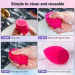 Buy Mepoint Makeup Sponge Blender Set Colorful Perfection: 4-Pack Colour May Vary - Purplle