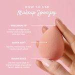 Buy Mepoint Multi-Colored Makeup Sponge with Holder - Convenient and Hygienic Storage Colour May Vary 2 pcs - Purplle