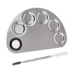 Buy Mepoint Professional Makeup Mixing Palette with Spatula Tool set, 2 pcs - Purplle