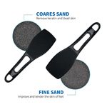 Buy Mepoint Double Sided Foot Scrubber for Dead Skin (Color May Vary) 1 pcs - Purplle