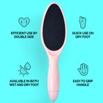 Buy Mepoint Double Sided Foot Scrubber for Dead Skin ovel shape (Color May Vary) 1 pcs - Purplle