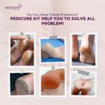 Buy Mepoint Pedicure Tools for Feet - 8 in 1 Pedicure Kit | Foot Scrubber for Dead Skin, Callus Remover, Foot Scraper, Foot File, Pitchfork, Filer for Nail Repair - 1 Set - Purplle