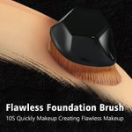 Buy Mepoint Foundation Makeup Brush, Face Blush Liquid Powder Foundation Brush 1 pcs - Purplle