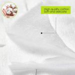 Buy Mepoint Makeup Cotton Pads (500pcs) - Natural, Double-Sided, Water-Saving, Soft & Gentle Facial & Eye Makeup Remover Pads 1 pcs - Purplle