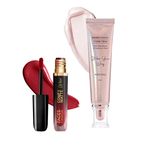 Buy FACES CANADA Comfy Matte Wow Liquid Lipstick - Maroon Maven 05 (3.8 ml) & Rose Gold Strobe Cream (30 ml) Combo - Purplle
