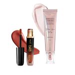 Buy FACES CANADA Comfy Matte Wow Liquid Lipstick - Nude Nectar 08 (3.8 ml) & Rose Gold Strobe Cream (30 ml) Combo - Purplle