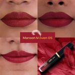 Buy FACES CANADA Comfy Matte Wow Liquid Lipstick - Maroon Maven 05 (3.8 ml) & Ultime Pro Makeup Fixer (50 ml) Combo - Purplle