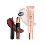 Buy FACES CANADA Comfy Matte Wow Liquid Lipstick - Cocoa Crush 07 (3.8 ml) & Rose Gold Strobe Cream (18 ml) Combo - Purplle