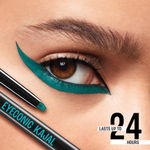 Buy Lakme 9 to 5 Eyeconic Kajal, Smudgeproof, Waterproof, lasts upto 24 Hrs, Turquoise, 0.35g - Purplle
