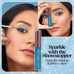 Buy Hilary Rhoda Showstopper Eyeliner | Smudge-proof Eyeliner | Metallic Glitter Eyeliner | Water-Resistant Eyeliner | 5 ml (Sea Shine Blue - Shade 08) - Purplle