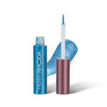 Buy Hilary Rhoda Showstopper Eyeliner | Smudge-proof Eyeliner | Metallic Glitter Eyeliner | Water-Resistant Eyeliner | 5 ml (Sea Shine Blue - Shade 08) - Purplle