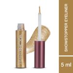 Buy Hilary Rhoda Showstopper Eyeliner | Smudge-proof Eyeliner | Metallic Glitter Eyeliner | Water-Resistant Eyeliner | 5 ml (Bride Gold - Shade 10) - Purplle