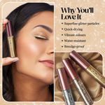 Buy Hilary Rhoda Showstopper Eyeliner | Smudge-proof Eyeliner | Metallic Glitter Eyeliner | Water-Resistant Eyeliner | 5 ml (Bride Gold - Shade 10) - Purplle