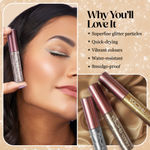 Buy Hilary Rhoda Showstopper Eyeliner | Smudge-proof Eyeliner | Metallic Glitter Eyeliner | Water-Resistant Eyeliner | 5 ml (Rose Gold Shimmer - Shade 11) - Purplle