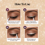 Buy Hilary Rhoda Showstopper Eyeliner | Smudge-proof Eyeliner | Metallic Glitter Eyeliner | Water-Resistant Eyeliner | 5 ml (Rose Gold Shimmer - Shade 11) - Purplle