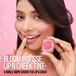 Buy Hilary Rhoda Bloom Mousse Lip N Cheek Tint | Waterproof & Smudge-Proof | 12-Hour Stay | Non-Drying Formula | Mousse Texture | Matte Finish - 5 gm (Pink Candy - Shade 01) - Purplle