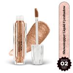 Buy Hilary Rhoda Showstopper Liquid Eyeshadow | Gel-Based Formula | Shimmer Finish | Highly Pigmented | Blends Easily | Create Versatile Looks | 2 ml (Desert Gold - Shade 02) - Purplle