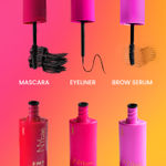 Buy NY Bae 3in1 Enhancer | Smudgeproof Matte Eyeliner | Volumizing Mascara | Brow Serum - Primes, Sets & Shapes | Magnetic Case | Eye Makeup | Travel Kit (18 ml) - Purplle