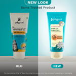 Buy Pilgrim 1% Hyaluronic Acid Sunscreen Gel With SPF 50+++, 50 gm, with Korean White Lotus, Light Aqua Gel Forumla, No White-Cast for UVA/B Rays & Blue Light Protection, for All Skin Types - Purplle