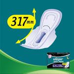 Buy Whisper Maxi Nights XL+ Sanitary Pads for Women, 15 pads - Purplle