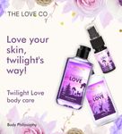 Buy The Love Co Twilight Love Gift Collection| Indulge in Travel Pack Shower Gel, Body Lotion & Mist | Ideal Birthday & Special Occasion Hamper - Pack of 3 - Purplle