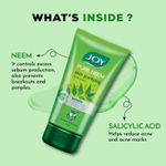 Buy Joy Skin Purifying Neem Face Wash For Oily Skin | Fights Acne, Pimples & Controls Excess Oil (150 ml) - Purplle