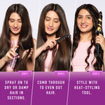 Buy Streax Heat Protect Spray for Hair - 100 ml, Hair Styling Spray for Women & Men I Protection upto 250°C & 2X Less Hair Breakage - Purplle